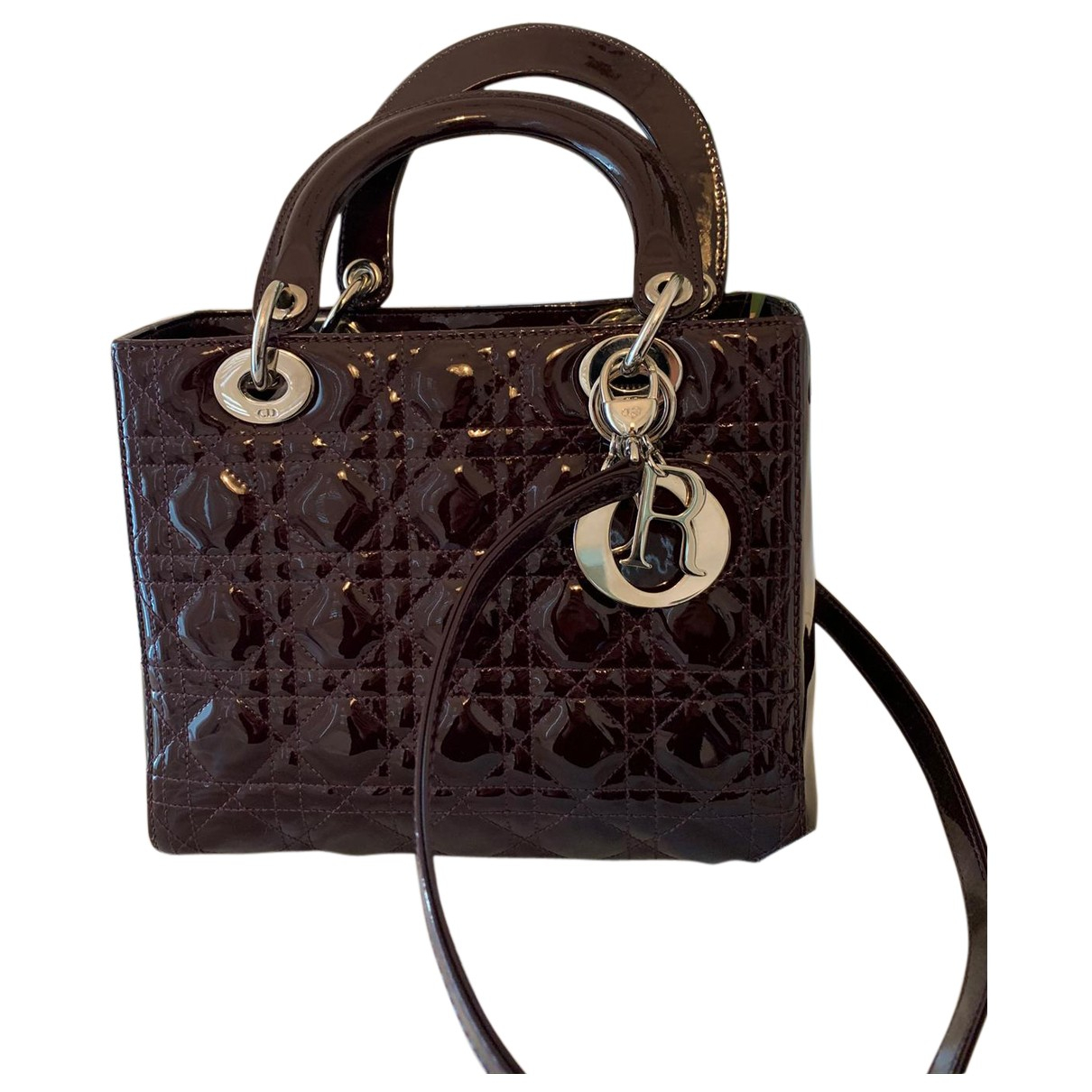 Lady dior patent leather handbag Dior 